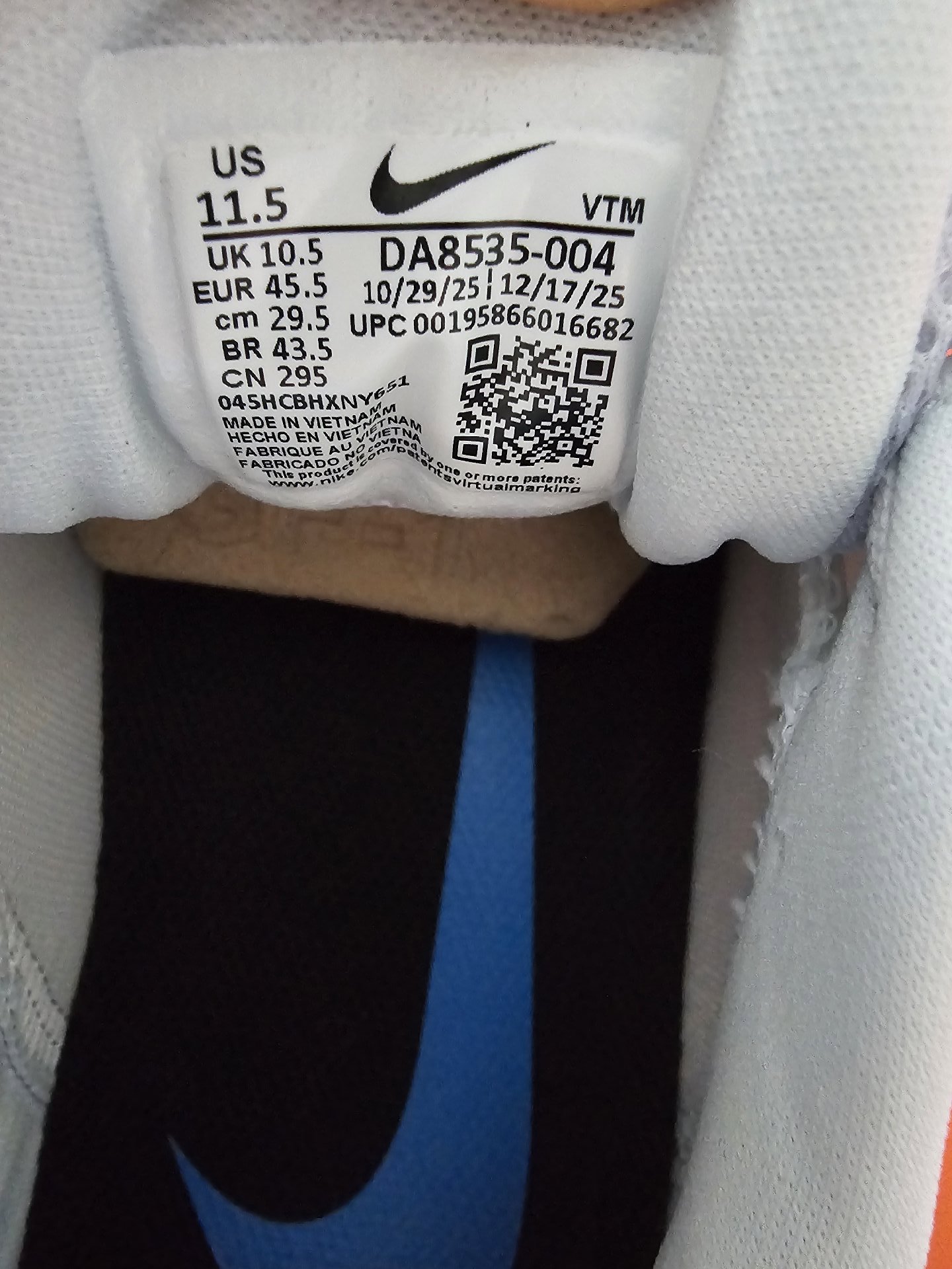 Nike White Zoom structure 24 Running Trainers – UK 10.5, Nike, 10.5, New condition — preloved on SilentSale®