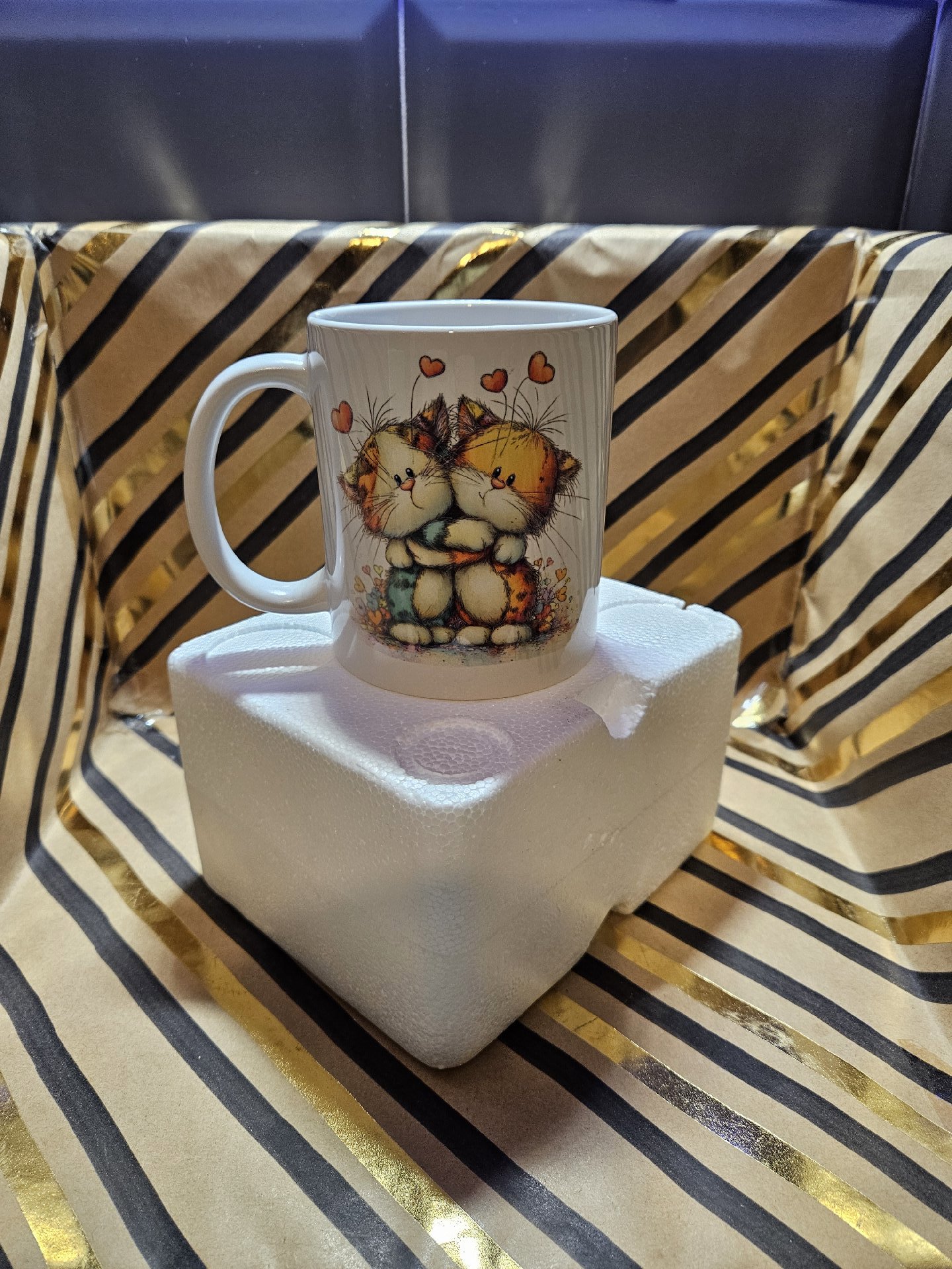 Cute Cat Design Ceramic Mug, Unbranded, One Size, New condition — preloved on SilentSale®