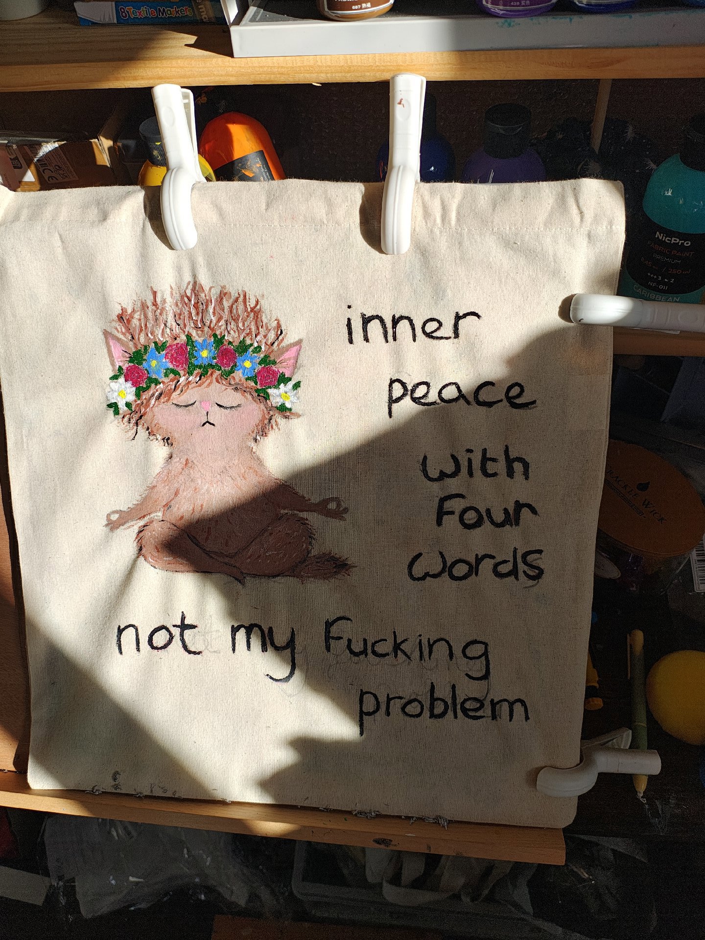 Fun design tote bags , Unbranded, Medium, New condition — preloved on SilentSale®