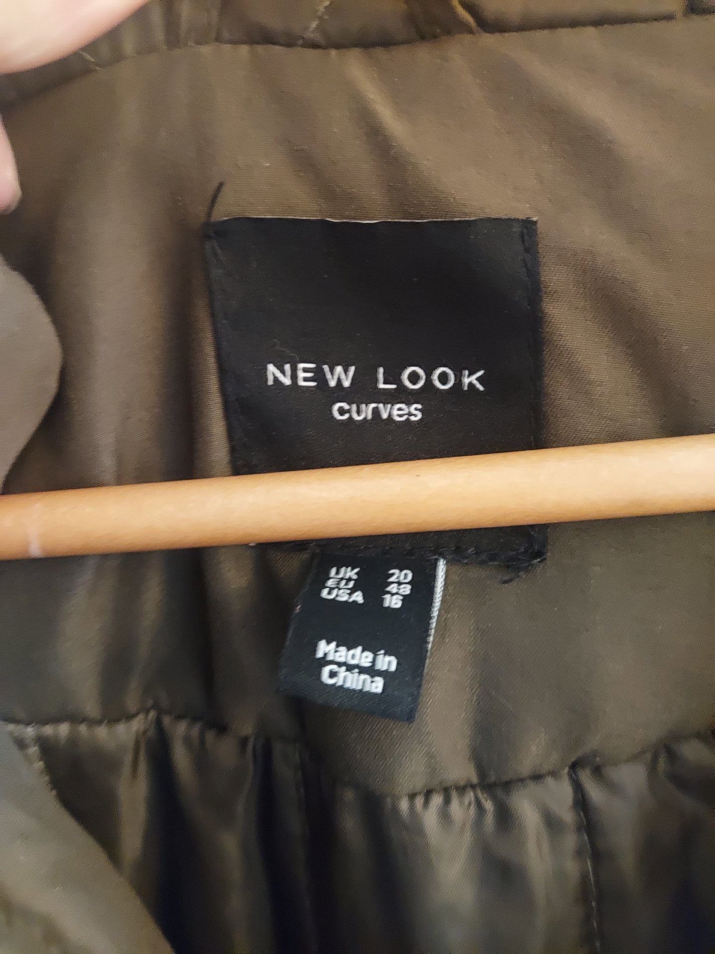 New Look Curves Brown Faux Fur Hooded Parka Coat – UK 20, New Look, 20, Excellent condition — preloved on SilentSale®
