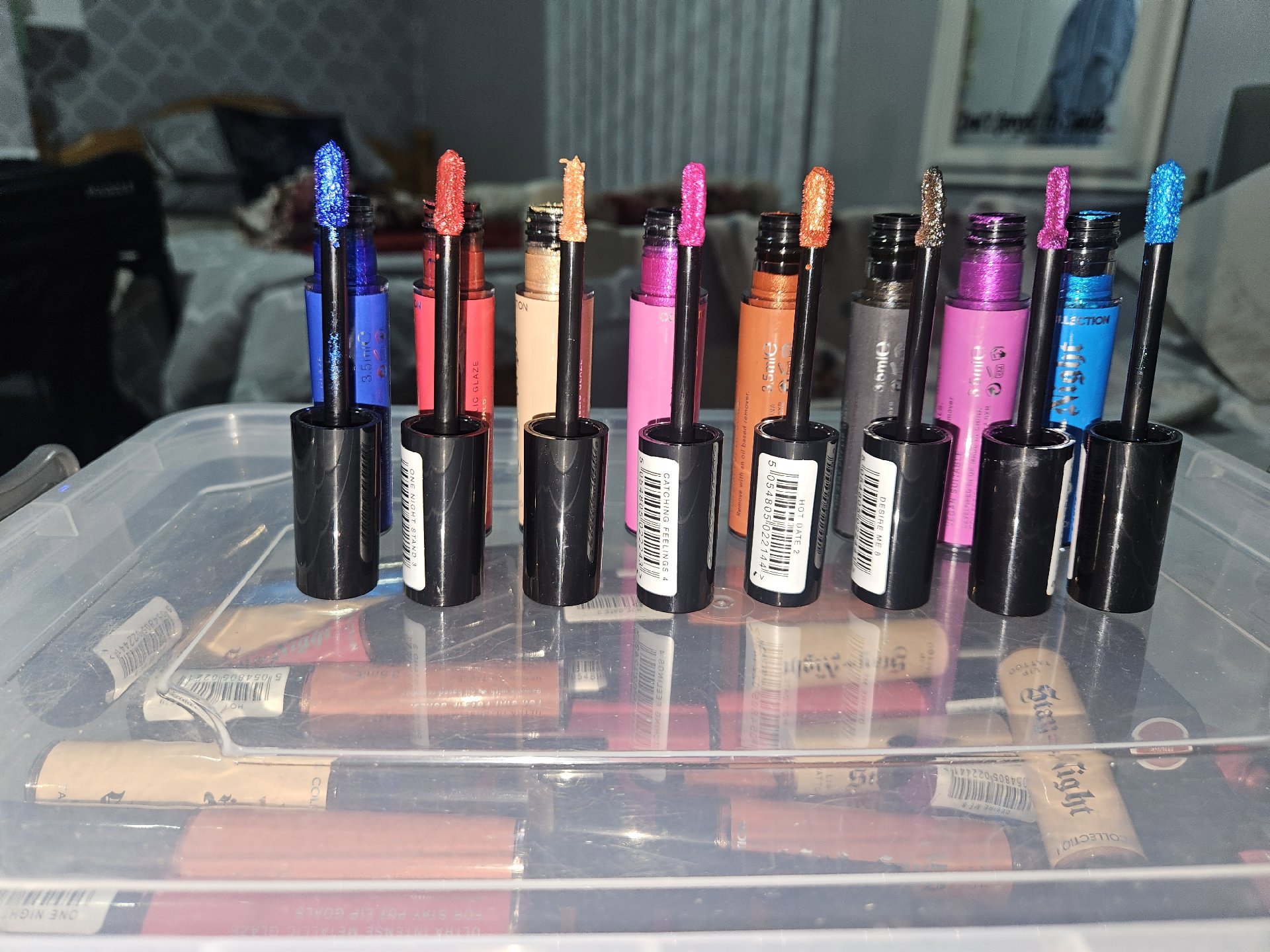 Collection Stay All Night Lip Tattoo x 8Liquid Lipsticks Set, Collection, 3.5 ml, Good condition — preloved on SilentSale®