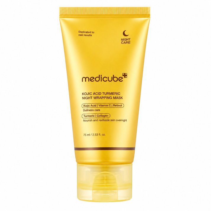 Atchaya Fashion HouseMedicube – Kojic Acid Turmeric Night Wrapping Mask, 75ml, Medicube, 75 ml, New condition — preloved on SilentSale®