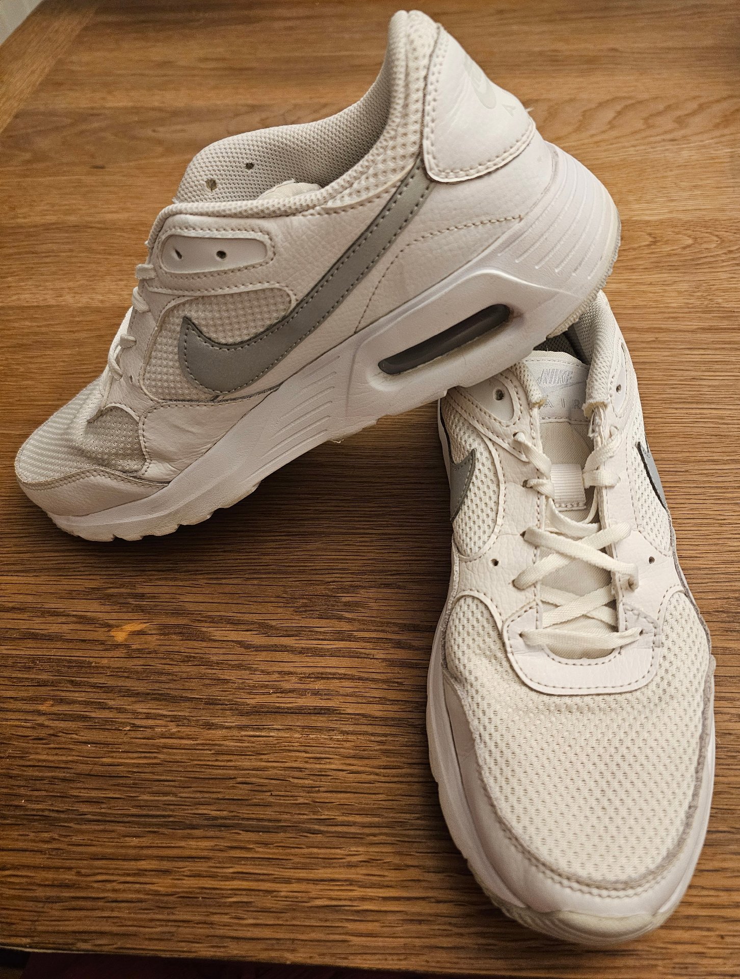 Nike Women Air Max Sc White Metalic Platnium CW4554-100 UK 8, Nike, 8, Good condition — preloved on SilentSale®