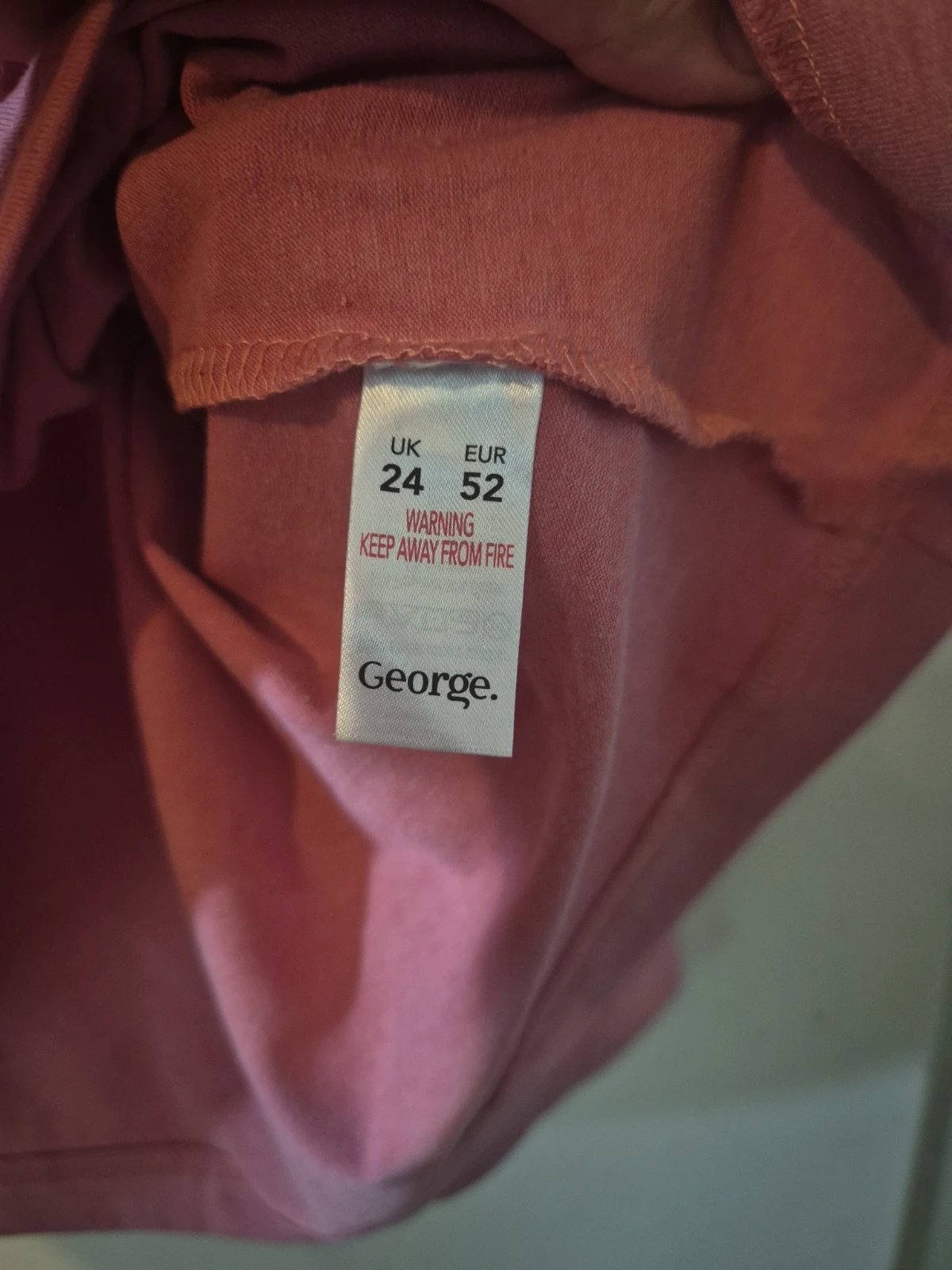 pink long sleeved top size 24, George, 24-36 months / 92 cm, Excellent condition — preloved on SilentSale®