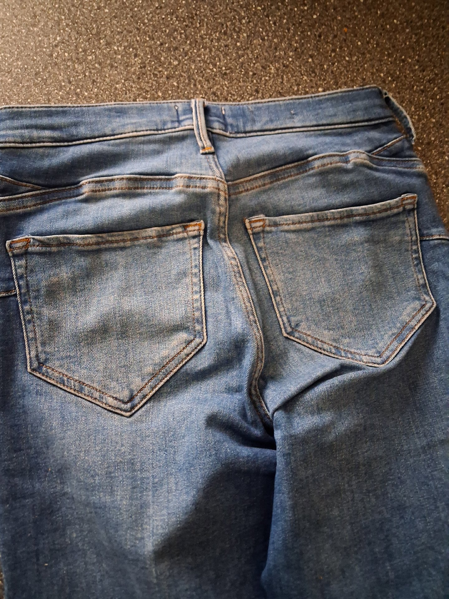 River Island Molly Blue Skinny Jeans – EUR 34/ UK 8., River Island, EUR 34, Like New condition — preloved on SilentSale®