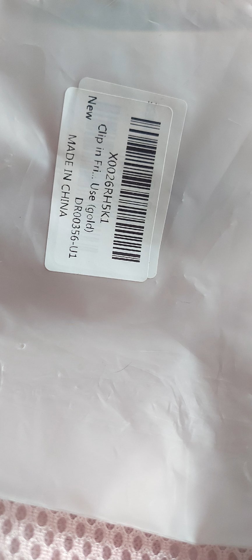 Clip In Fringe Hair Extension Blonde, Unbranded, One Size, New condition — preloved on SilentSale®
