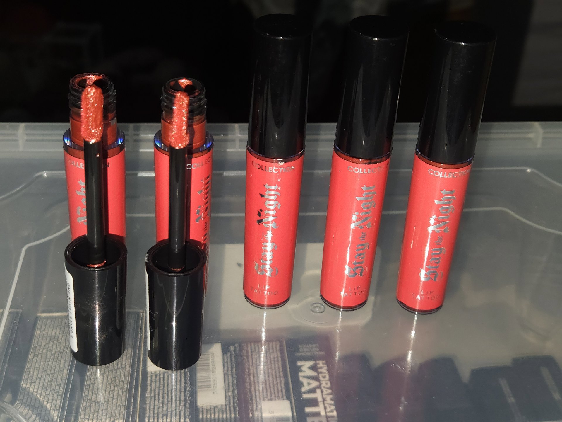 Collection Stay All Night Lip Tattoo Liquid Lipstick Red, Collection, 3.5ml, Excellent condition — preloved on SilentSale®