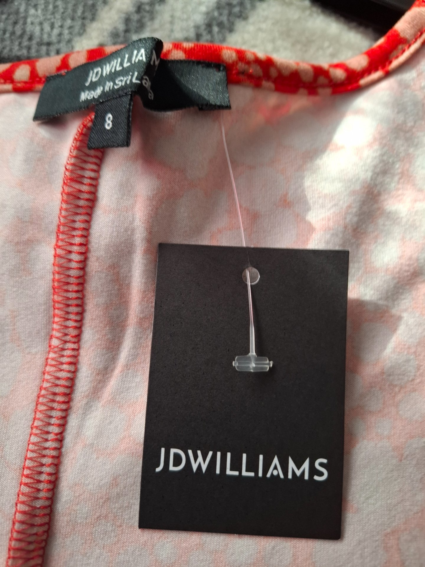 JD Williams Red Midi Dress with Side Slits – Size 8, JD Williams, 8, New condition — preloved on SilentSale®
