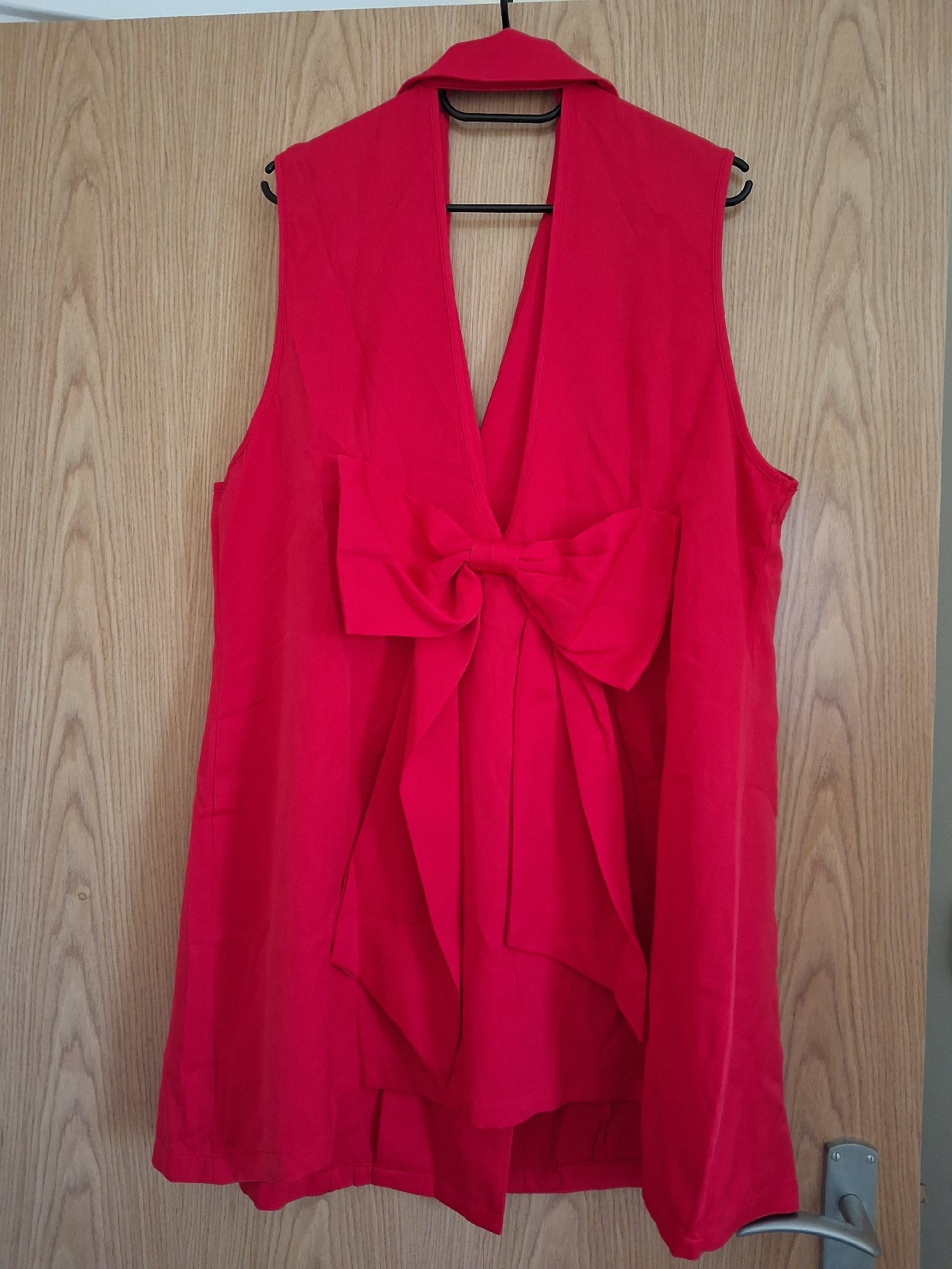 Red Sleeveless Double Breasted Blazer Dress, shien, 24, Excellent condition — preloved on SilentSale®