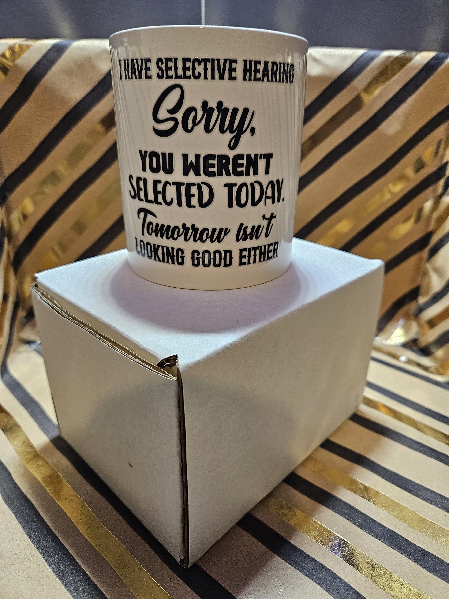Ceramic Mug with Humorous Quote, Unbranded, One Size, New condition — preloved on SilentSale®