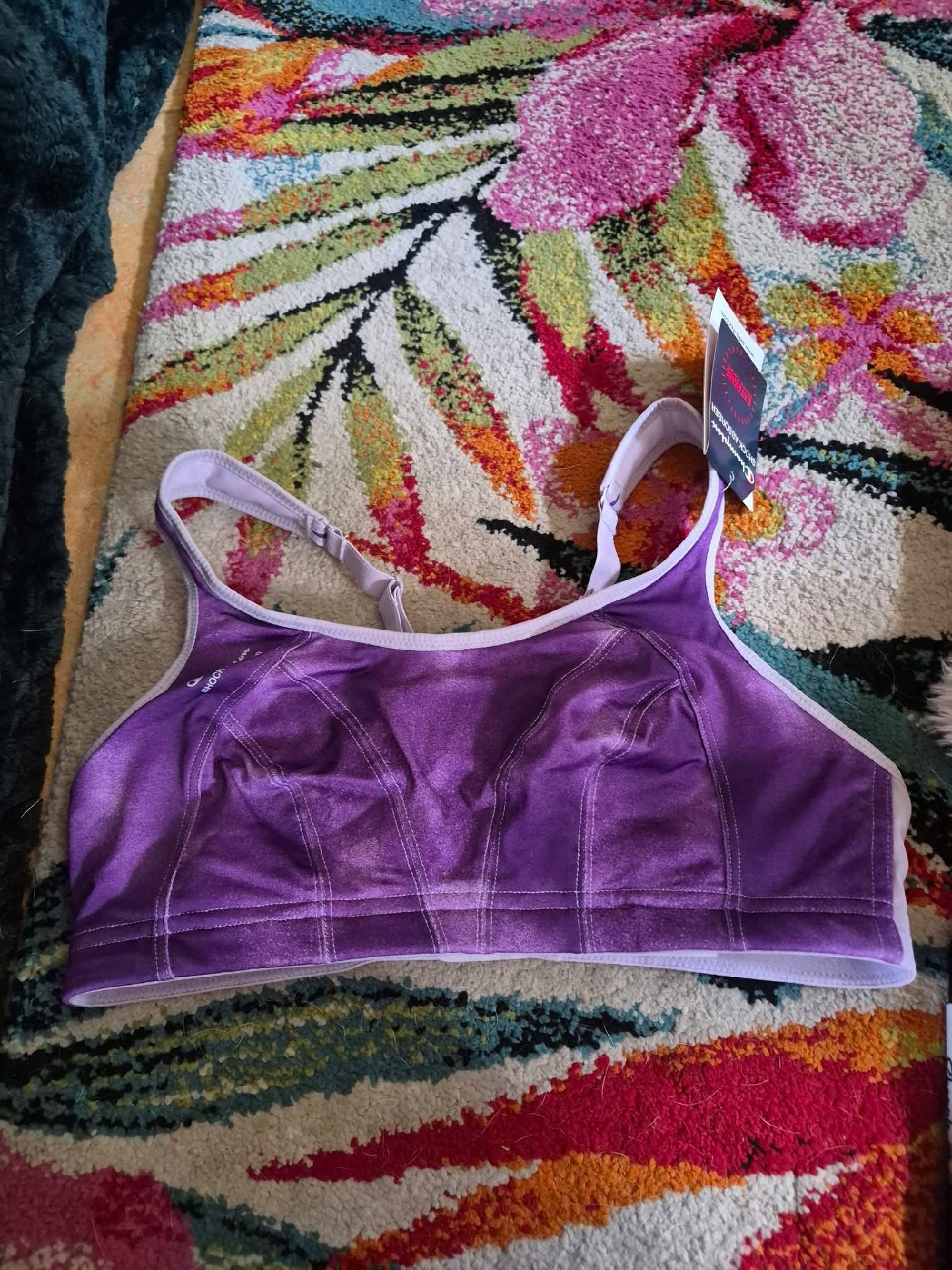 Champion Purple Shock Absorber Sports Bra – 36B, Champion, 36B, New condition — preloved on SilentSale®