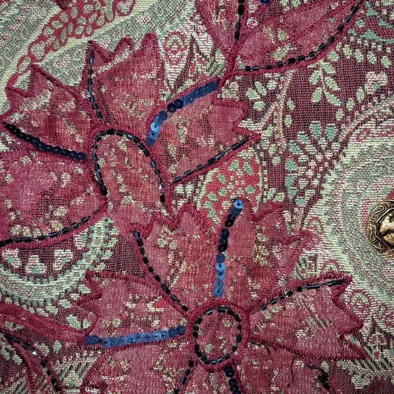 Vintage Indigo Moon Embroidered Tapestry Jacket - Plus Size 2XL, Indigo Moon, XXL / UK 24-26, Excellent condition — preloved on SilentSale®