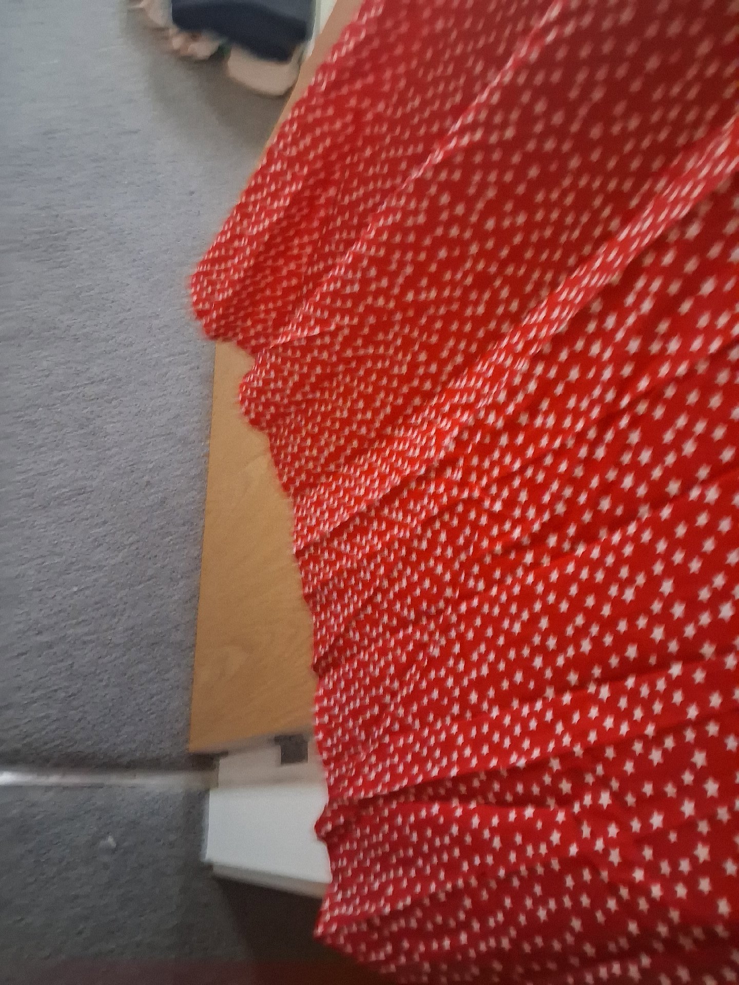 Red Star Print Maxi Dress, Unbranded, 10, Excellent condition — preloved on SilentSale®