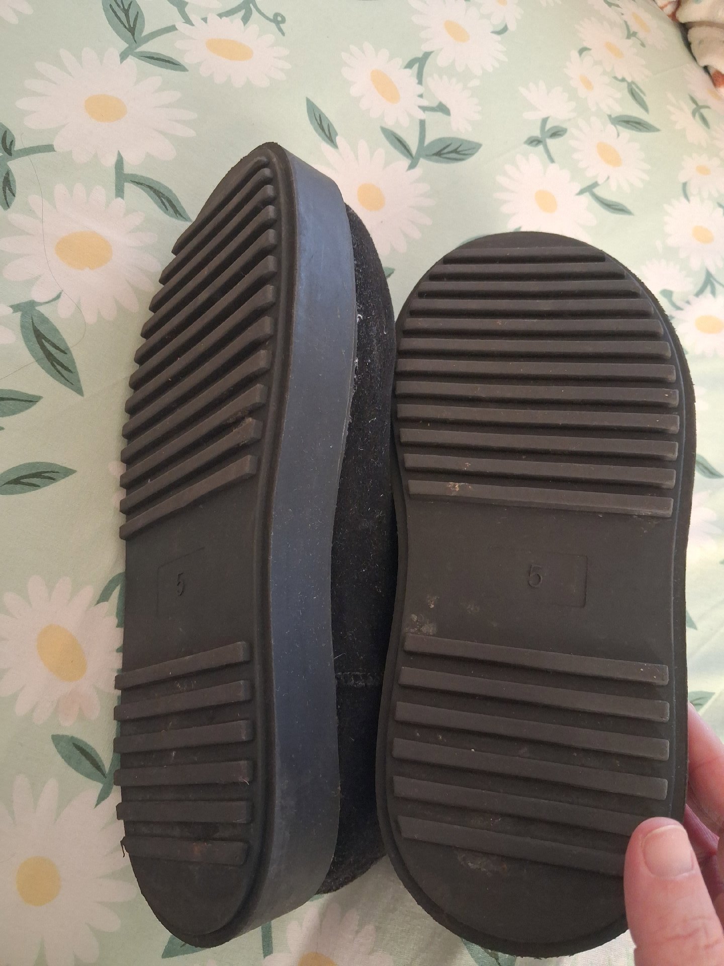 Black Faux Fur Lined Ankle Boots – UK 5, Other, 5, Excellent condition — preloved on SilentSale®