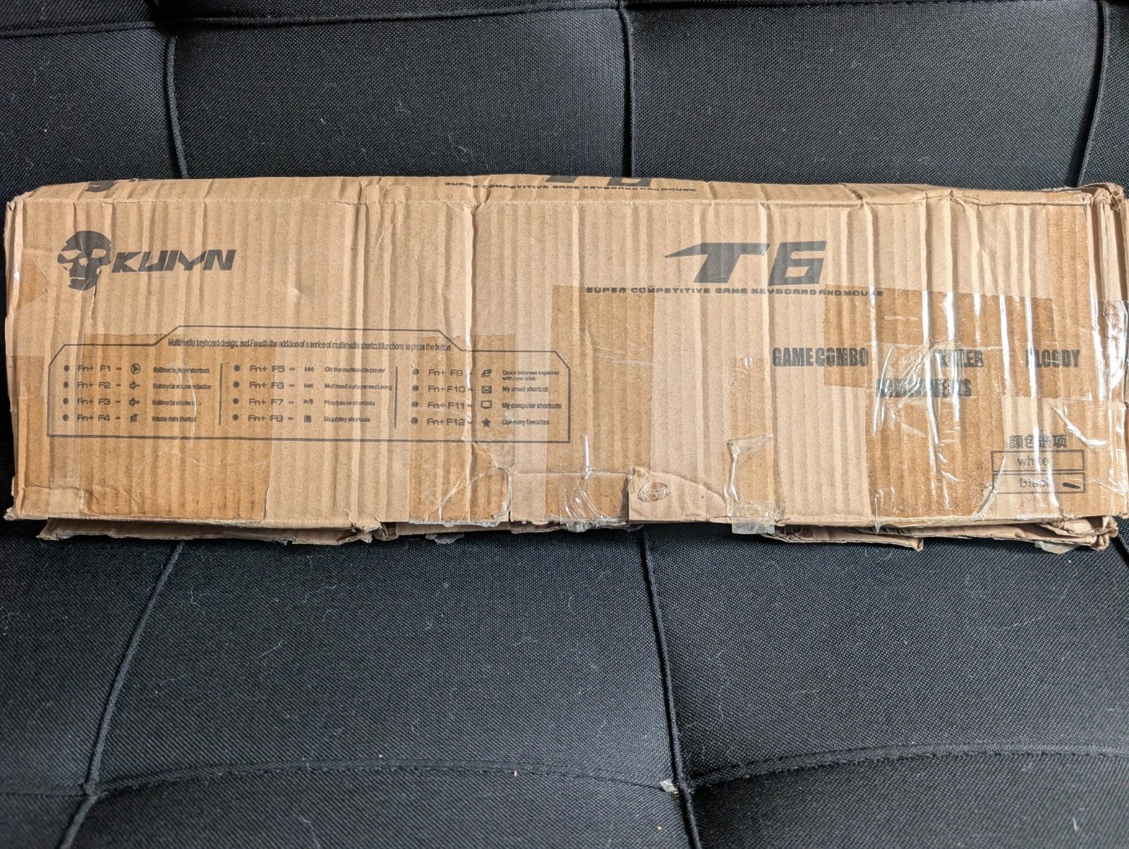Kuiyn T6 gaming keyboard and backlit mouse combo wired for lap-top pc ps4 xbox, Xbox, One Size, New condition — preloved on SilentSale®