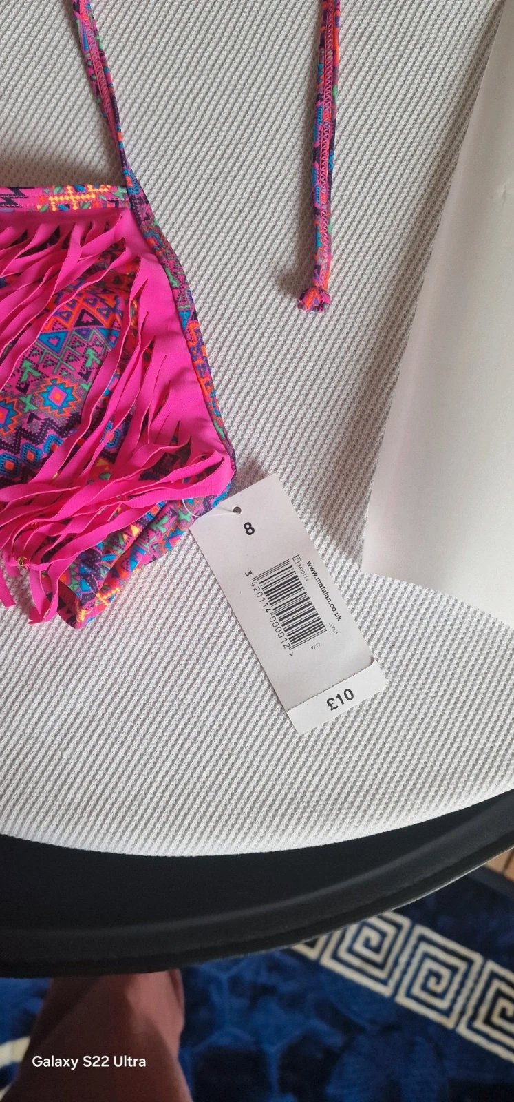 Bikini top, Matalan, S / UK 8-10, New condition — preloved on SilentSale®