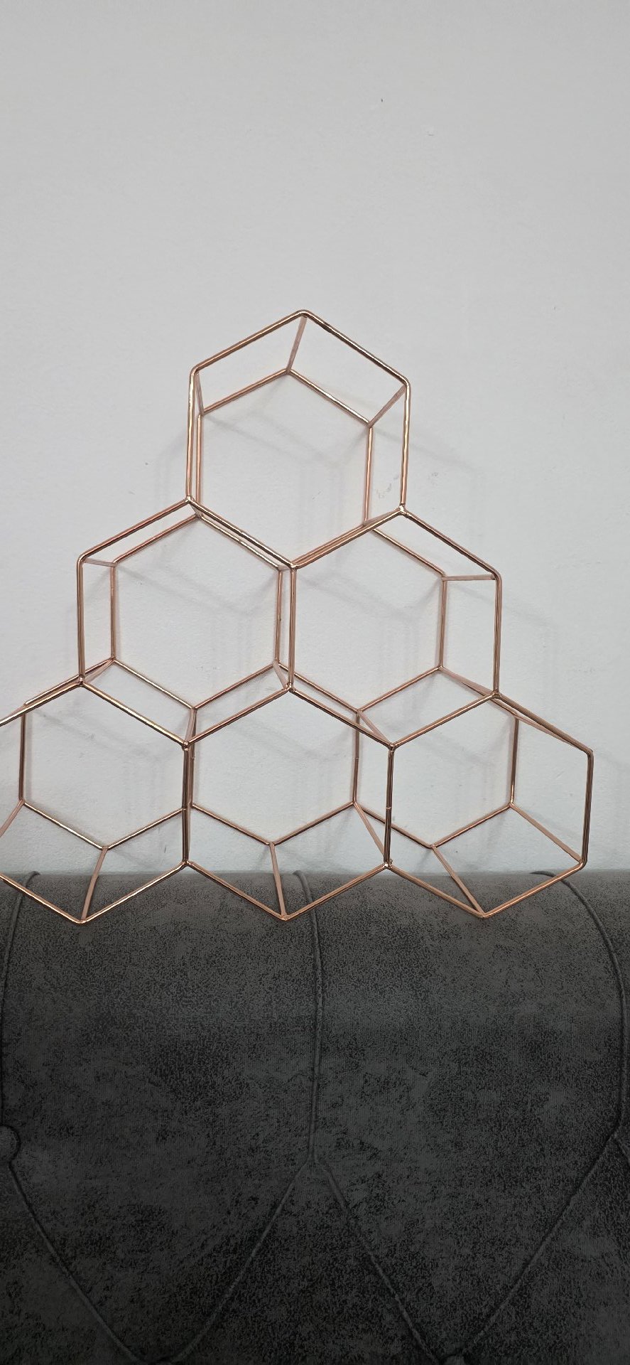 Copper Hexagonal Wall Shelf Unit, Unbranded, One Size, Excellent condition — preloved on SilentSale®