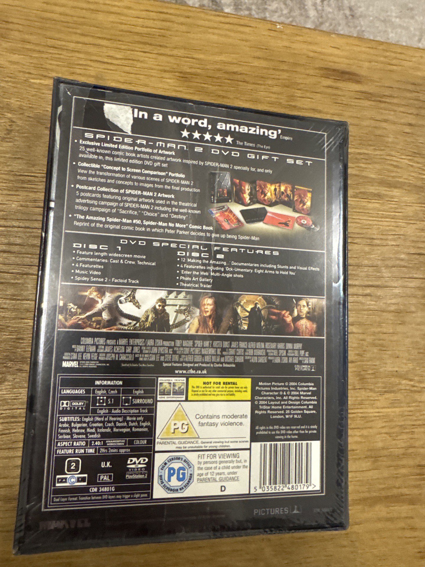 Spider-man 2 (gift Set) [dvd] [2004] By Tobey Maguire., Unbranded, One Size, New condition — preloved on SilentSale®
