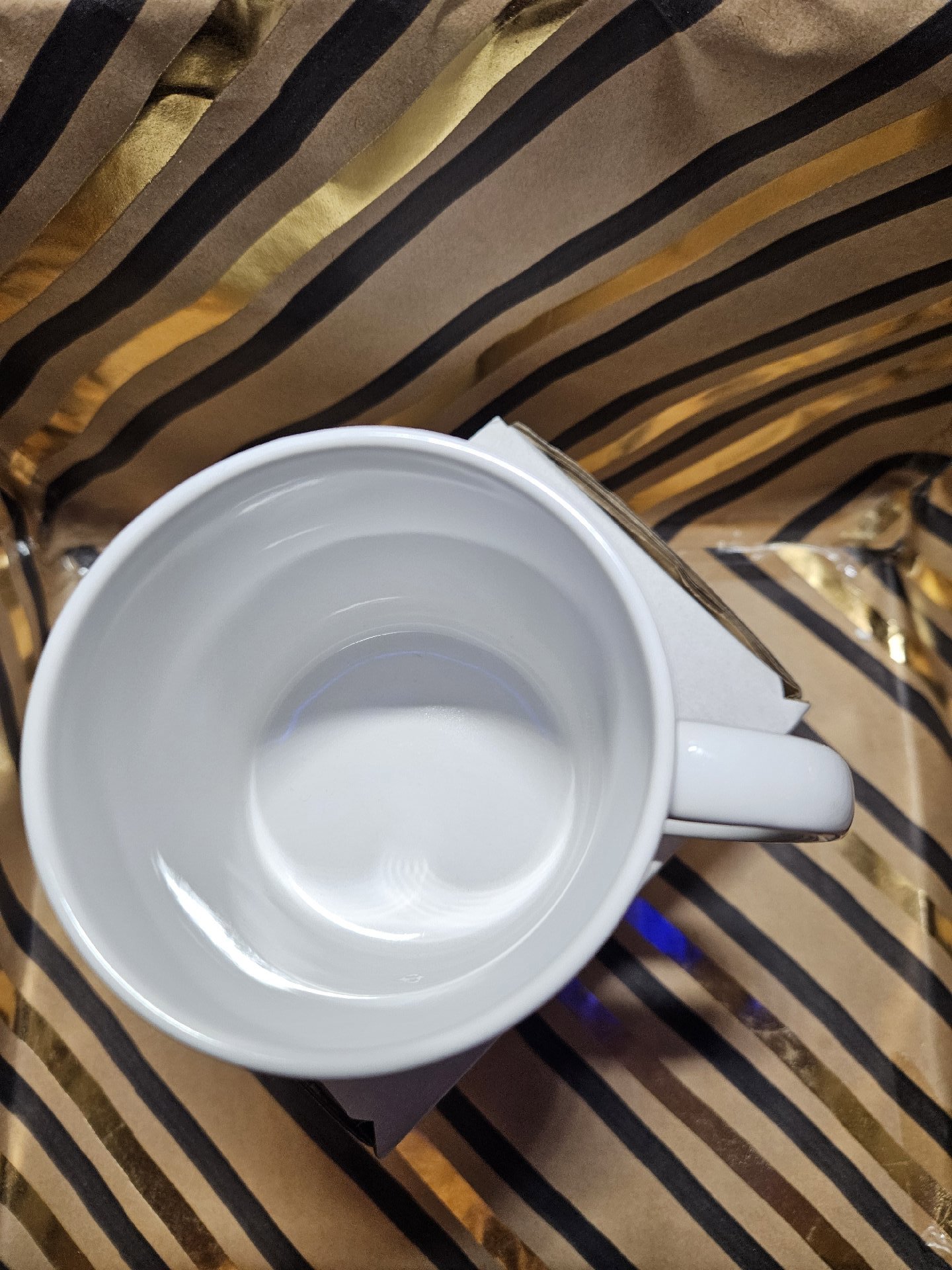 Ceramic Mug with 'Caution I Have No Filter' Print, Unbranded, One Size, New condition — preloved on SilentSale®