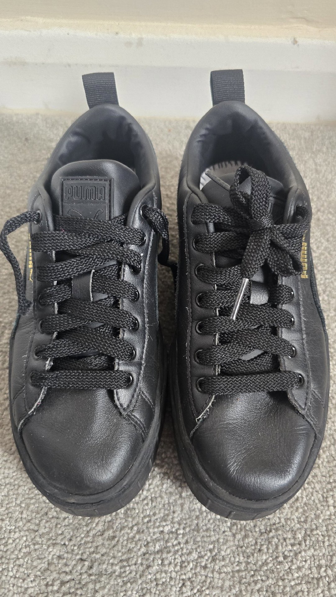 Puma Mayze Classic Women’s Trainers UK 4 Black, Puma, 4, Good condition — preloved on SilentSale®