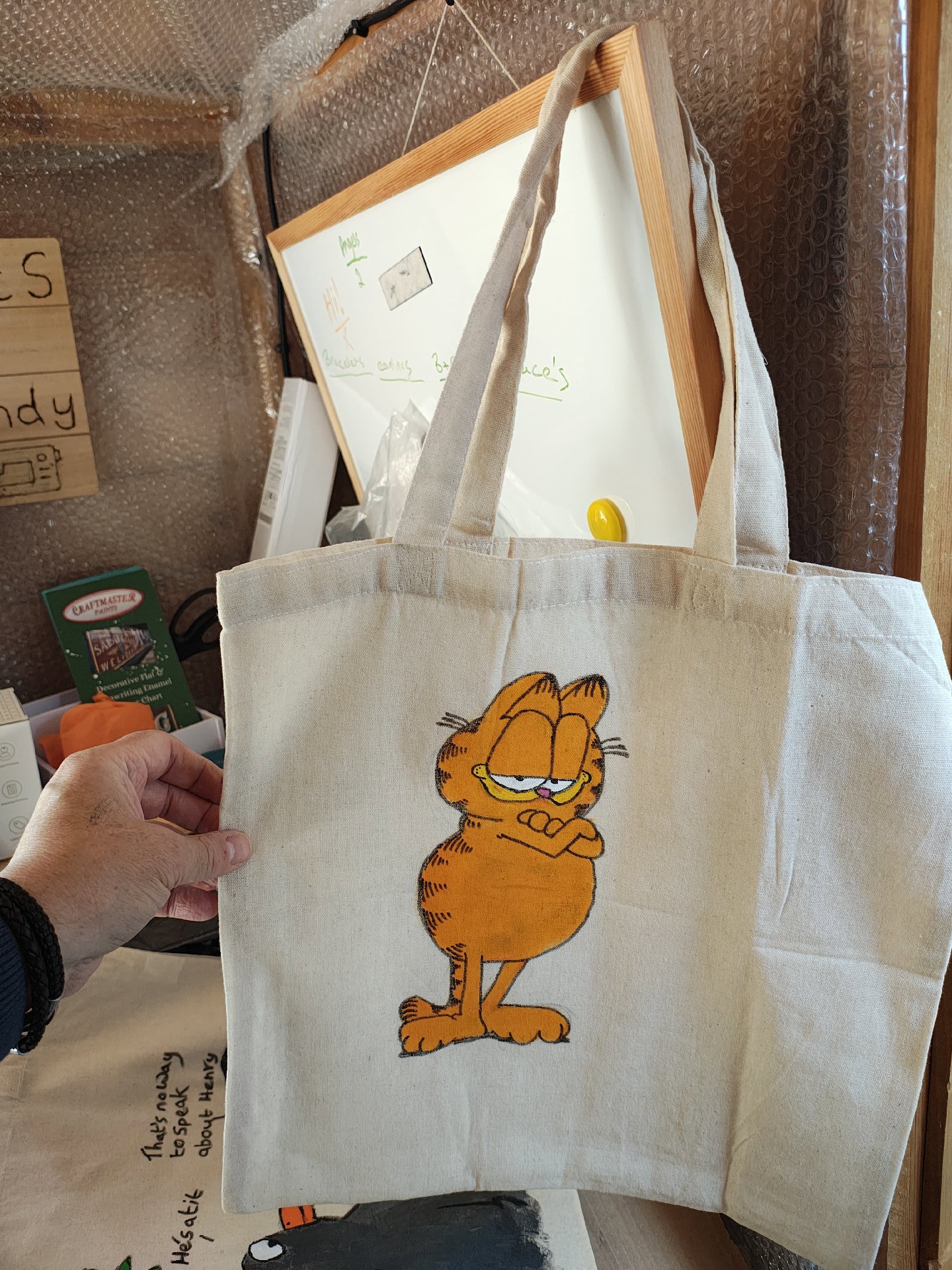 Tote bag with a fun design, Unbranded, Tote, New condition — preloved on SilentSale®