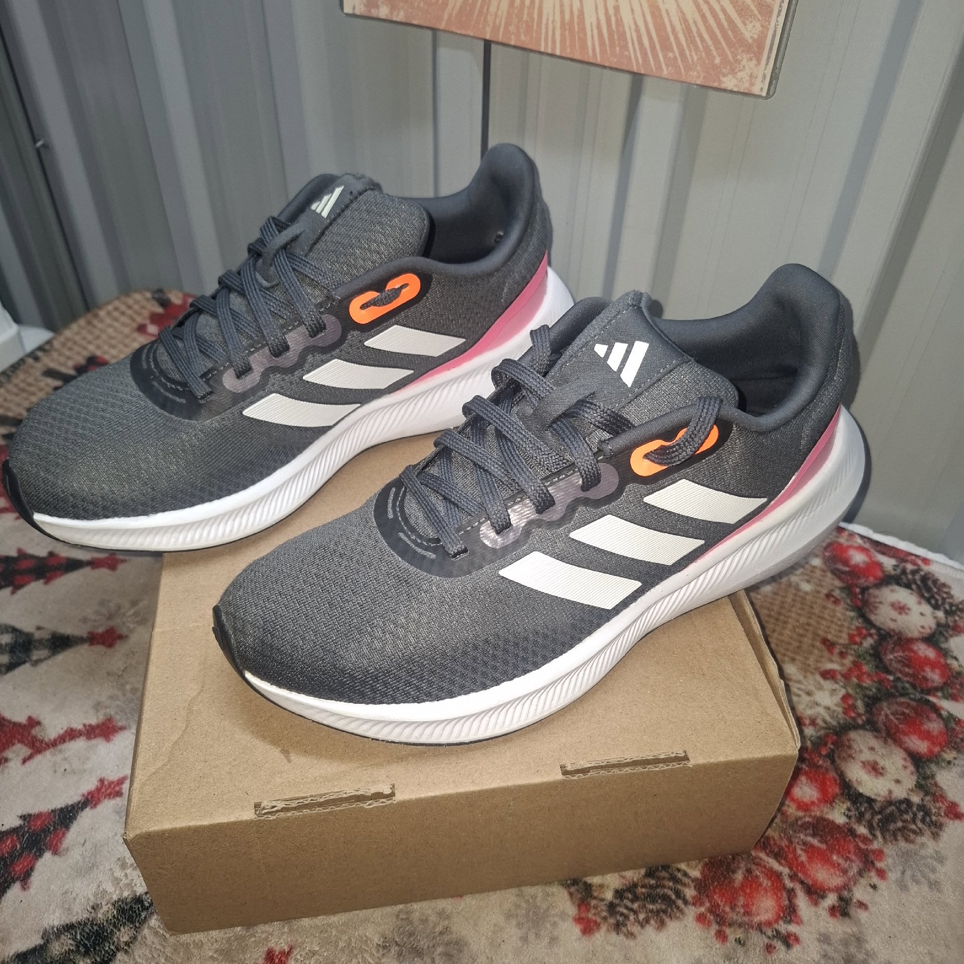 Adidas Grey Cloudfoam Trainers – UK 6, Adidas, 6, Excellent condition — preloved on SilentSale®