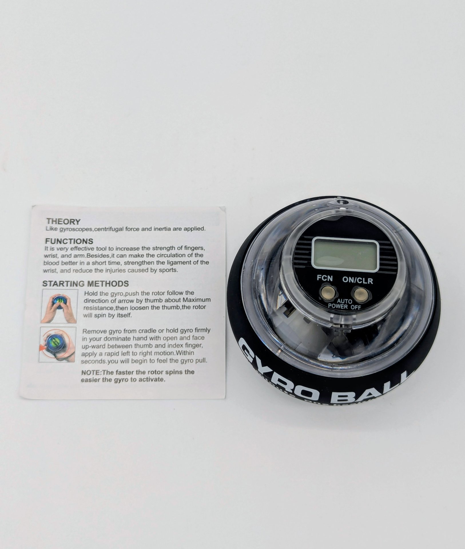 Gyro Ball Handheld Wrist Exerciser, Gyro Ball, Small, New condition — preloved on SilentSale®