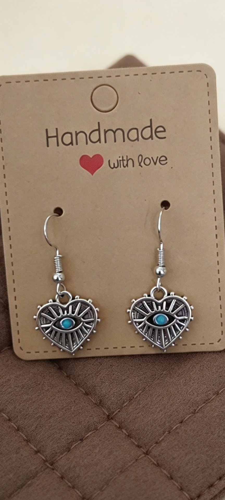 Heart earrings , Other, A, New condition — preloved on SilentSale®