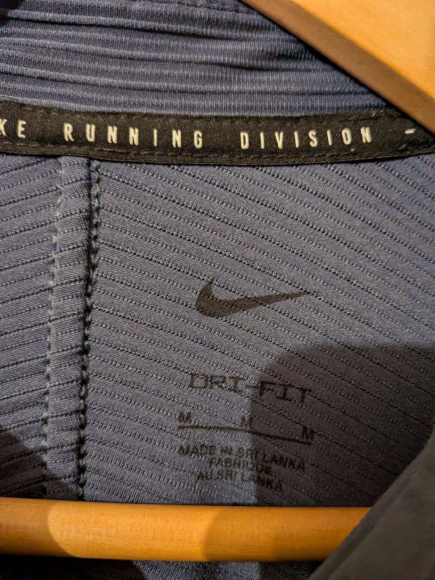 Nike Running Division Grey Lightweight Running Jacket, Nike, L, New condition — preloved on SilentSale®