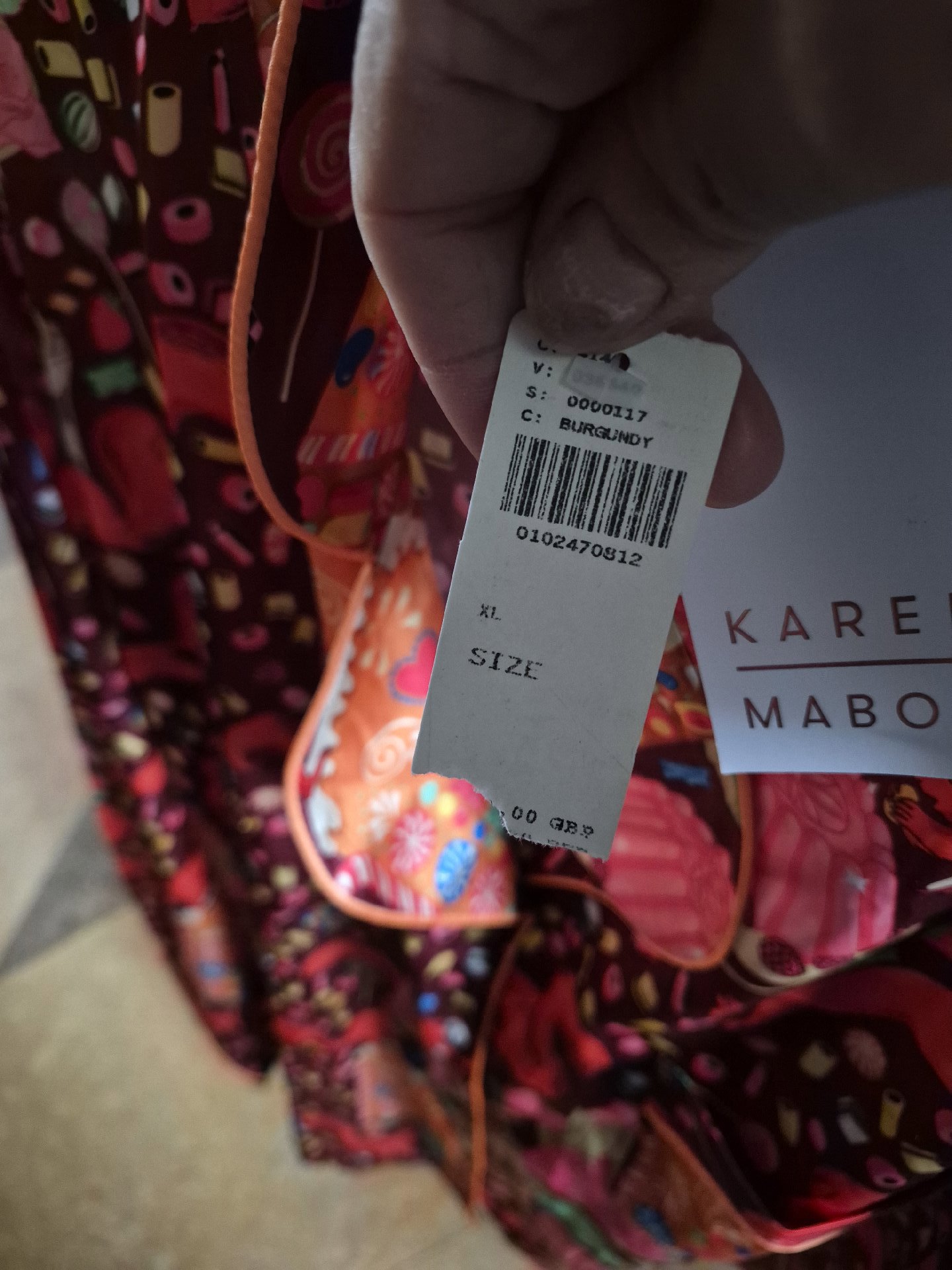 Multicolour Printed Pyjama Set, Karen Mabon, XL, New condition — preloved on SilentSale®
