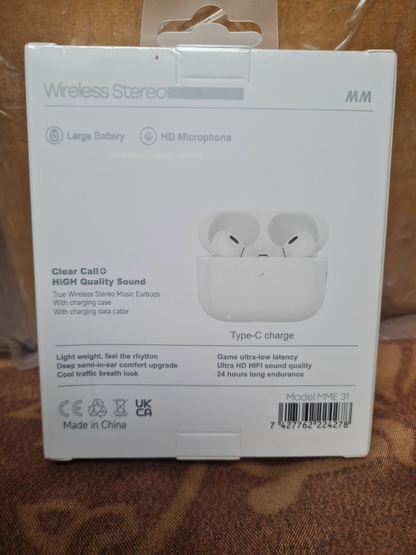 Wireless Stereo True Wireless Earbuds with Charging Case, Unbranded, One Size, New condition — preloved on SilentSale®