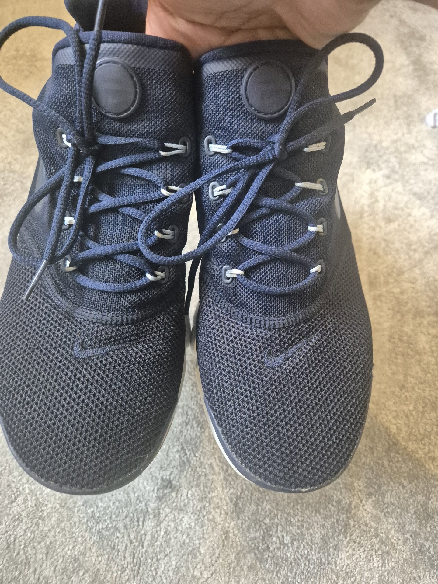 Nike Black Mesh Trainers, Nike, 6, Excellent condition — preloved on SilentSale®