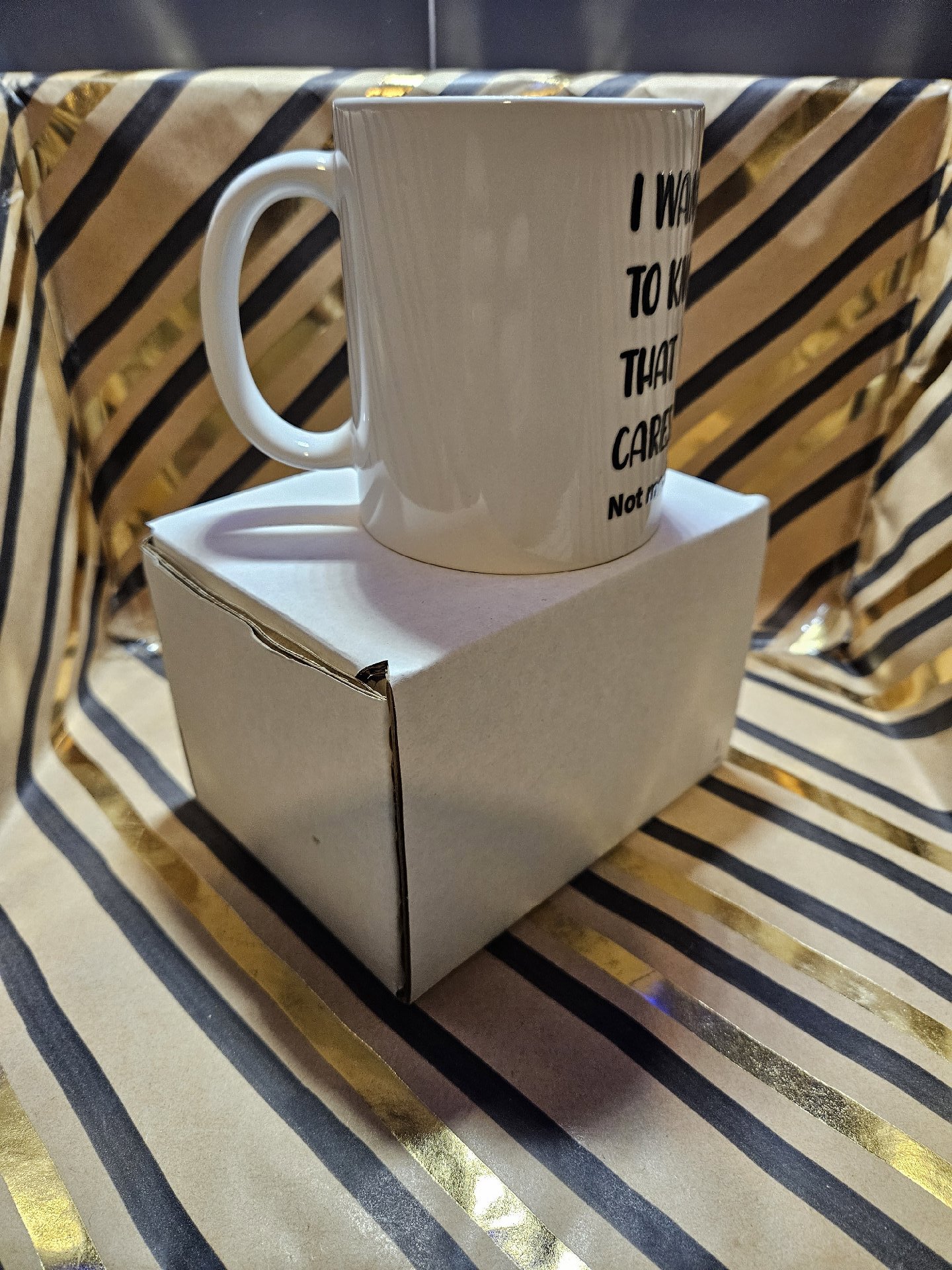 Ceramic Mug with Humorous Quote, Unbranded, One Size, New condition — preloved on SilentSale®