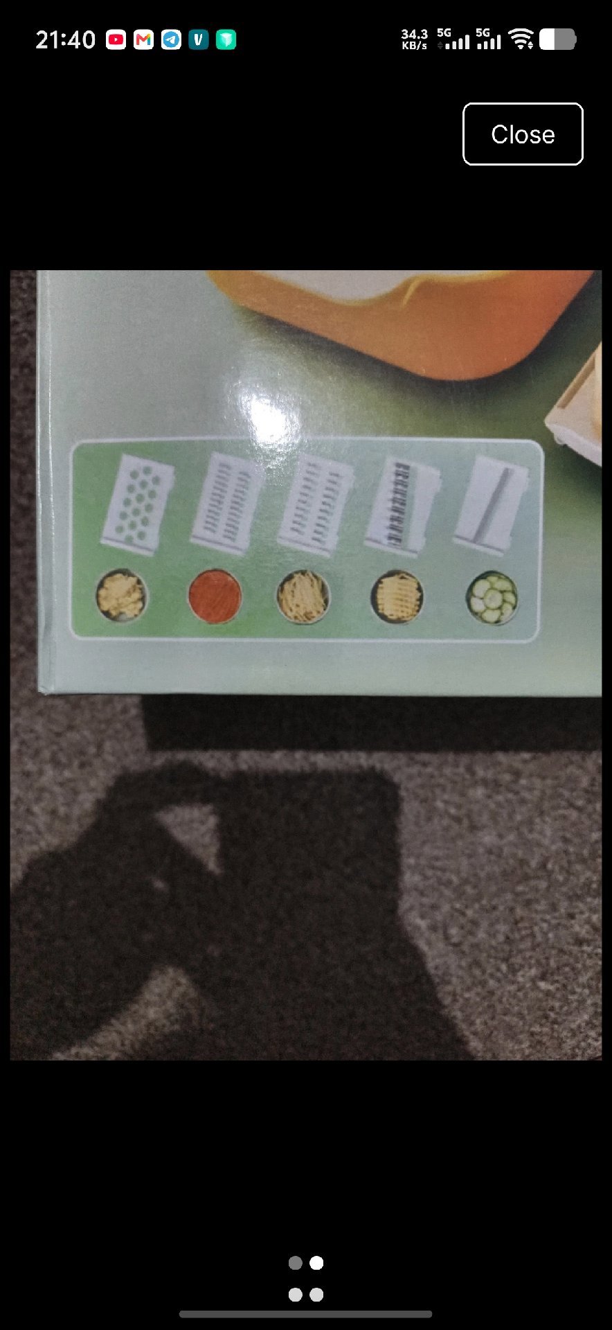 Veggie Slicer Kitchen Tool with Multiple Blades, Unbranded, Small, Good condition — preloved on SilentSale®