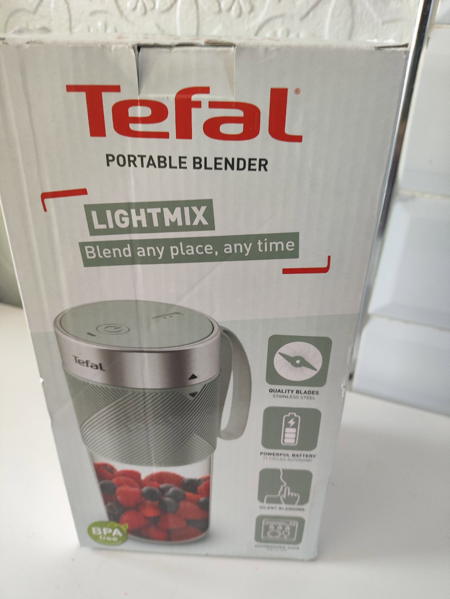 Tefal Lightmix Portable Blender, Tefal, Small, New condition — preloved on SilentSale®