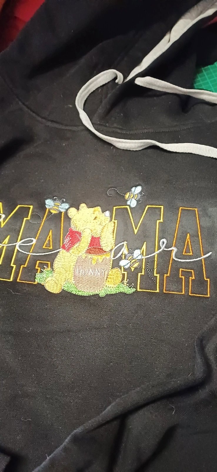New Mama bear black hoodie, size XL, Unbranded, XL, New condition — preloved on SilentSale®