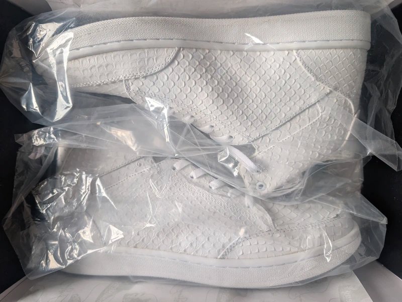 Soulstar White High Top Trainers - UK Size 11.5, Soulstar, 11.5, New condition — preloved on SilentSale®