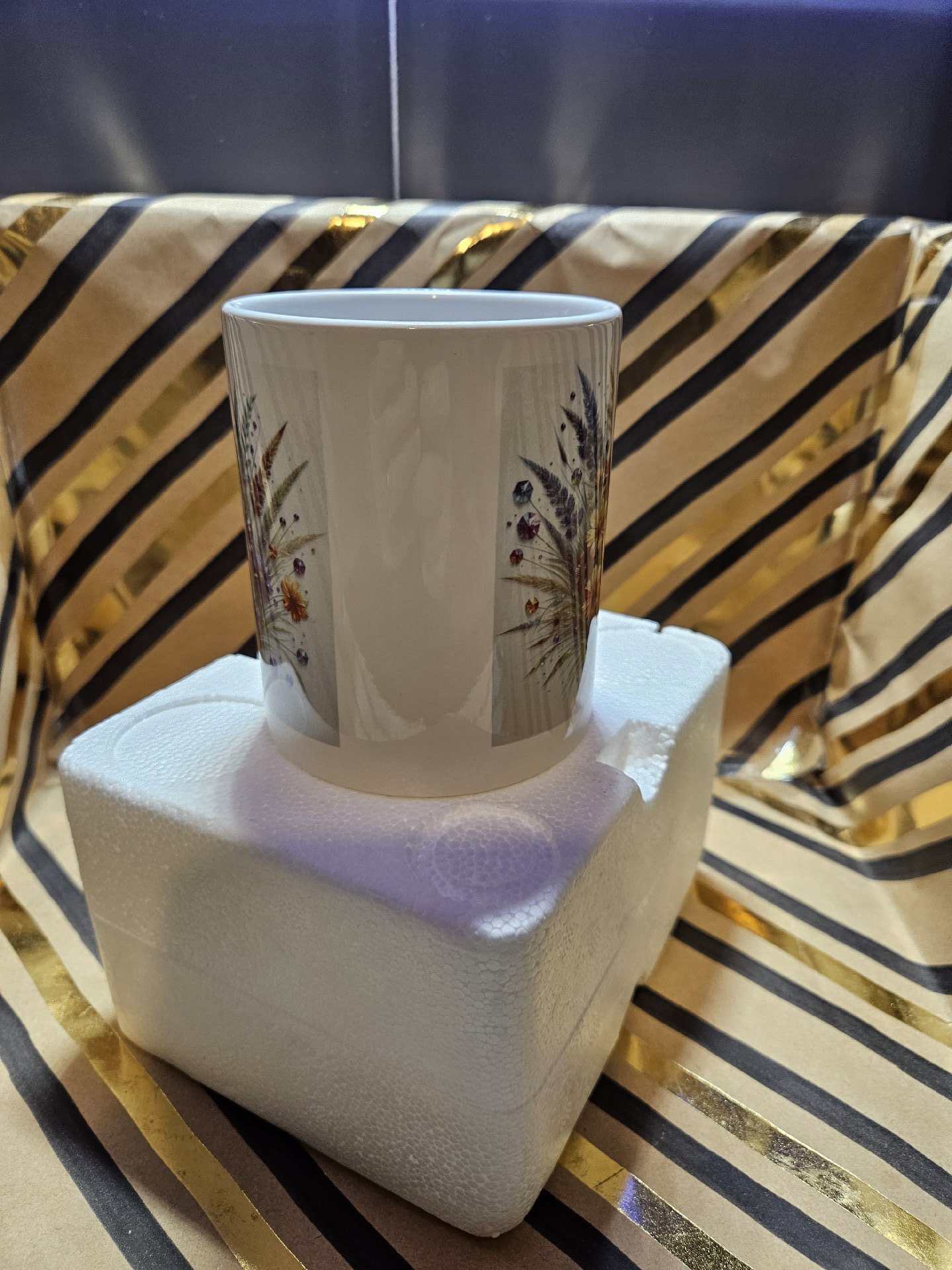 Floral Print Ceramic Mug, Unbranded, One Size, New condition — preloved on SilentSale®
