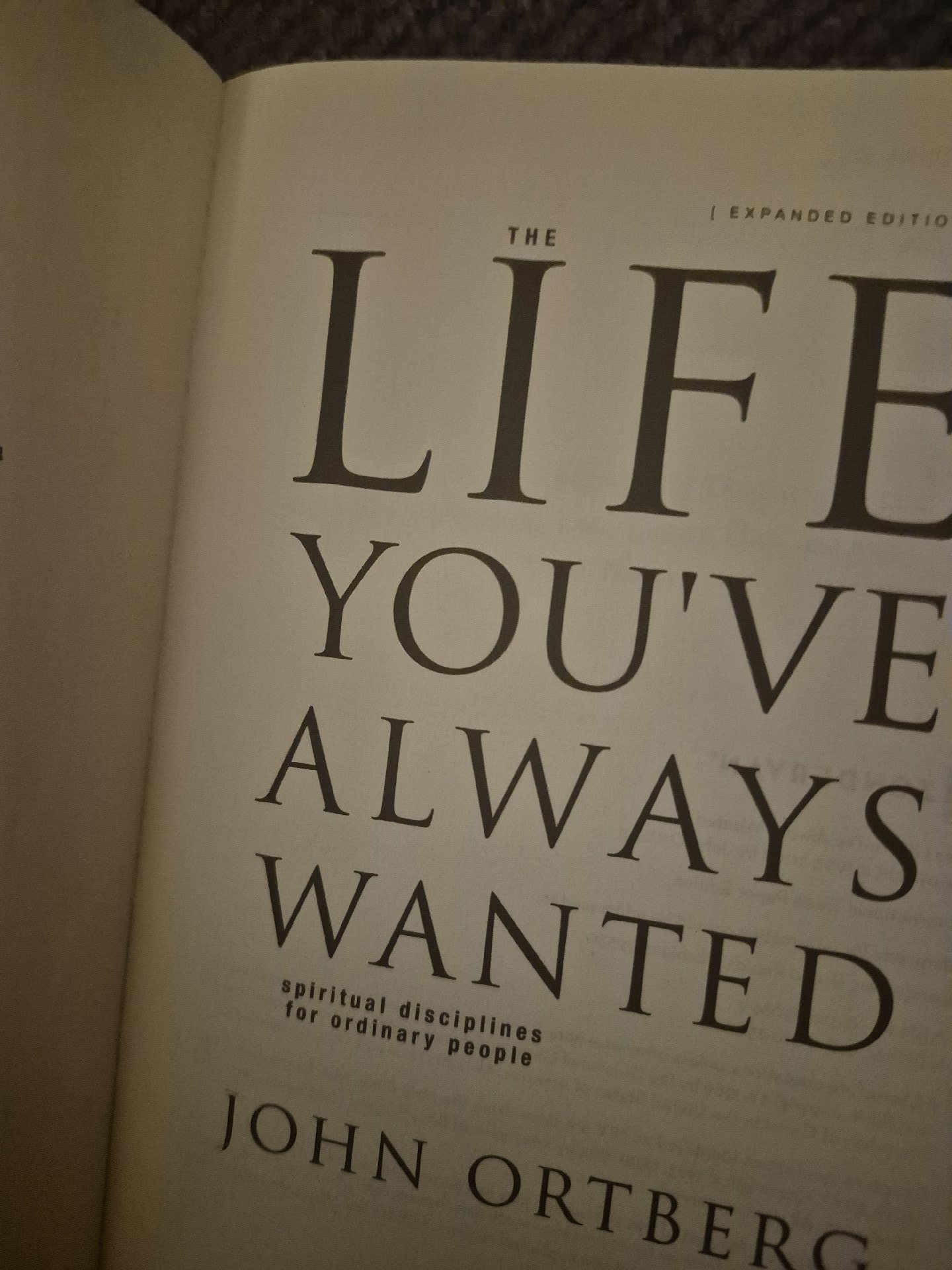 The life you've always wanted — John Ortberg, Zondervan, One Size, Like New condition — preloved on SilentSale®