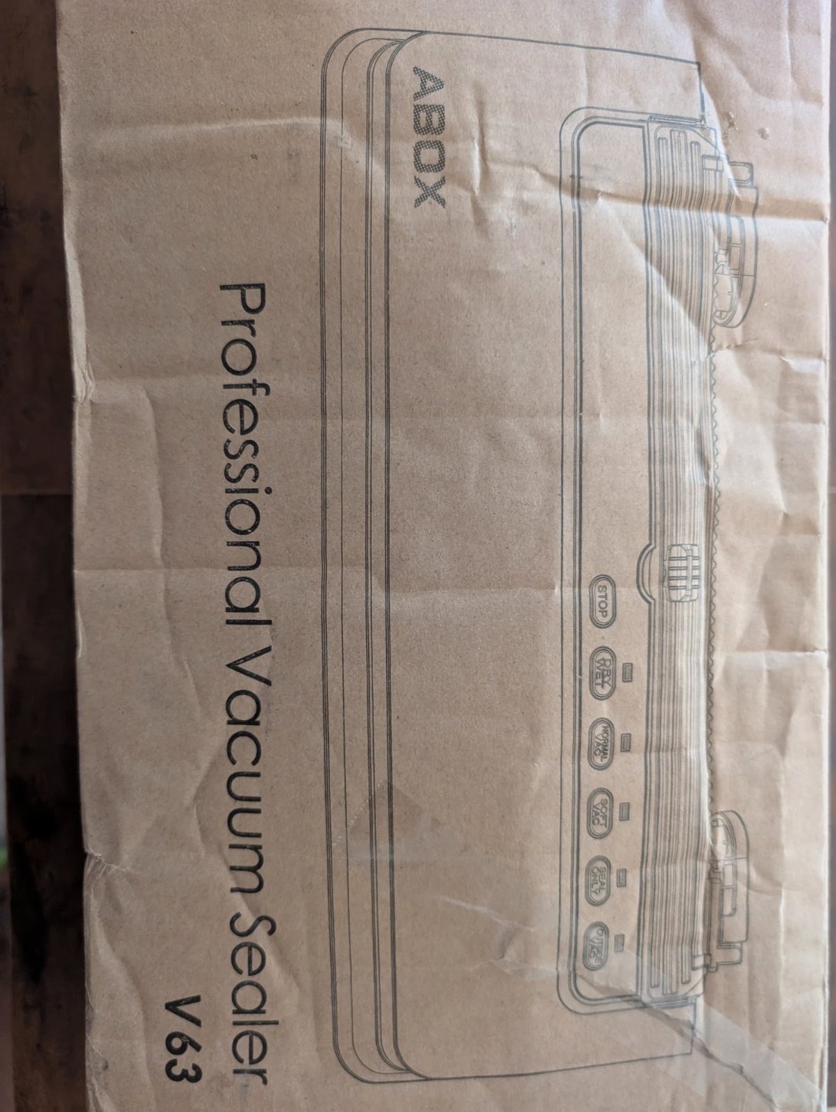 Abox professional heat-sealing food vacuum sealer - Model V63, Unbranded, One Size, New condition — preloved on SilentSale®