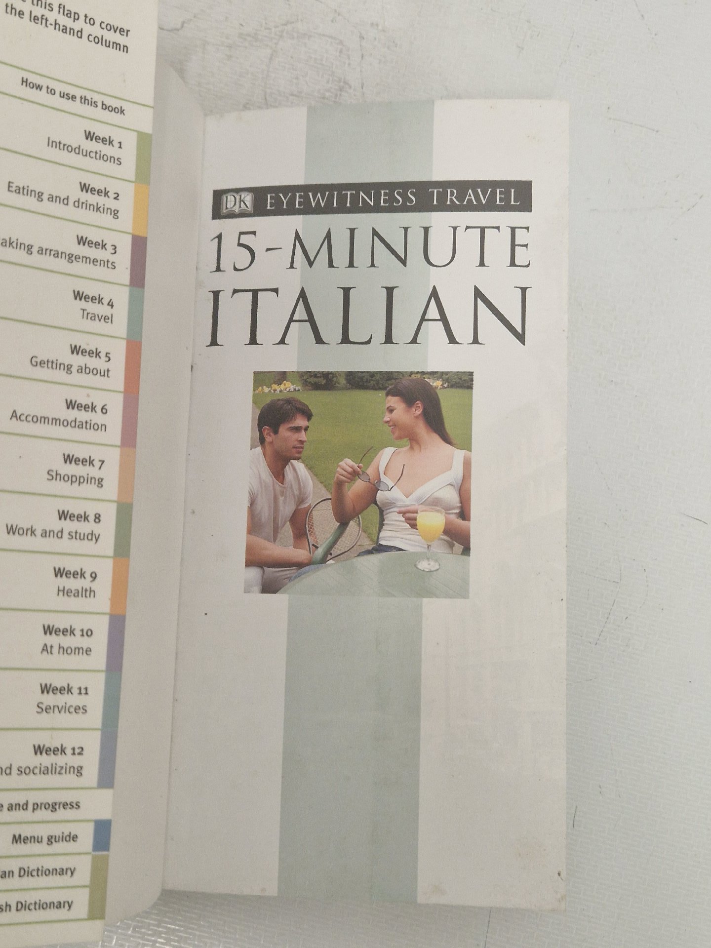 DK Eyewitness Travel Guides '15-Minute Italian' language learning book by Francesca Logi, DK, One Size, Excellent condition — preloved on SilentSale®