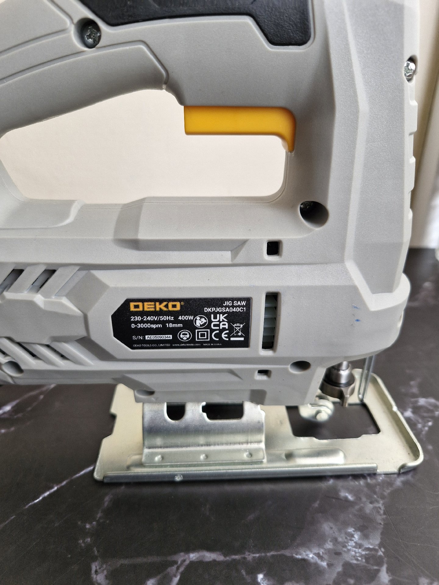 Deko Electric Jigsaw 400W Power Tool, Deko, One Size, Excellent condition — preloved on SilentSale®