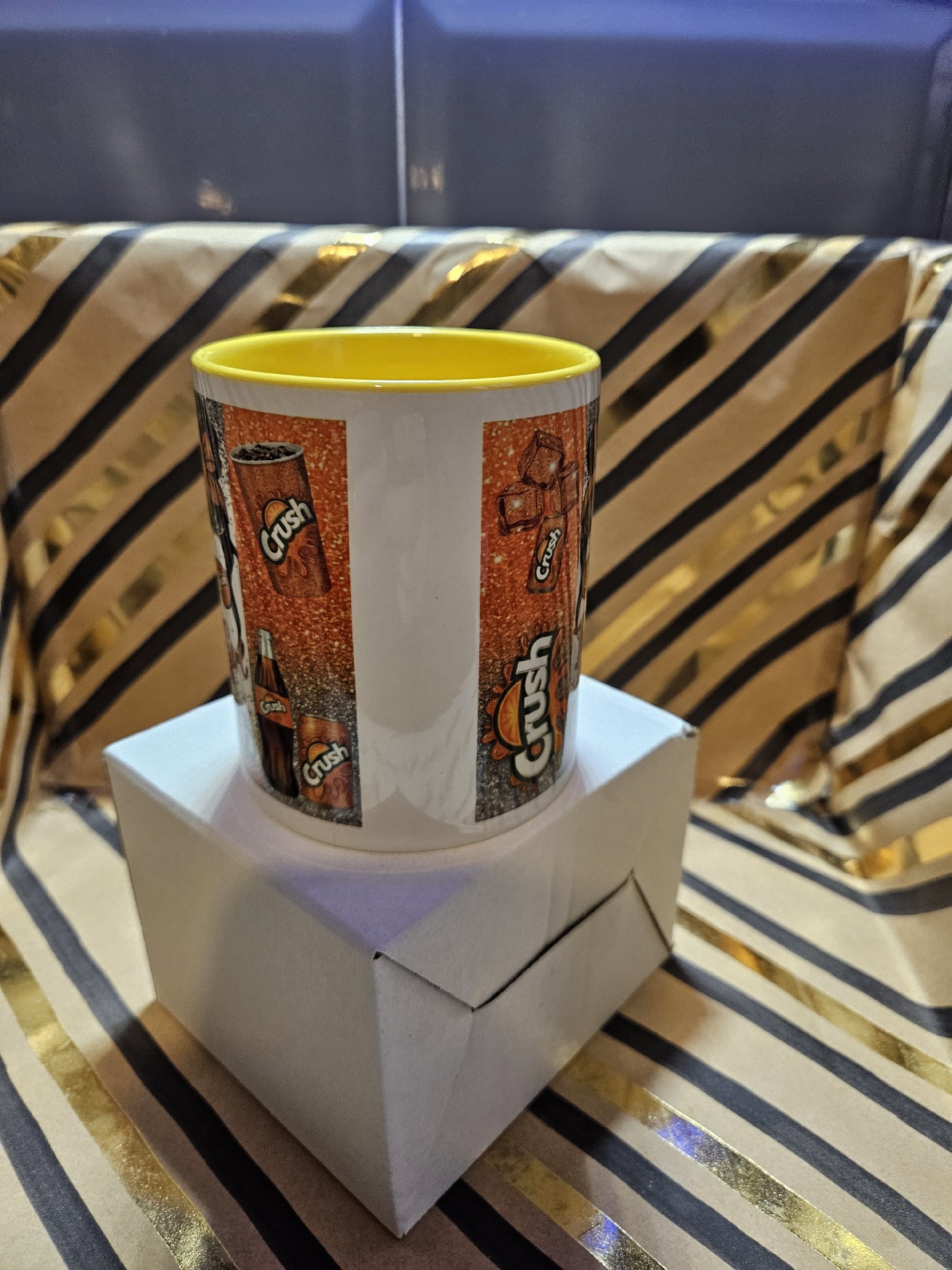 Orange Crush Yellow Ceramic Mug, Unbranded, One Size, New condition — preloved on SilentSale®