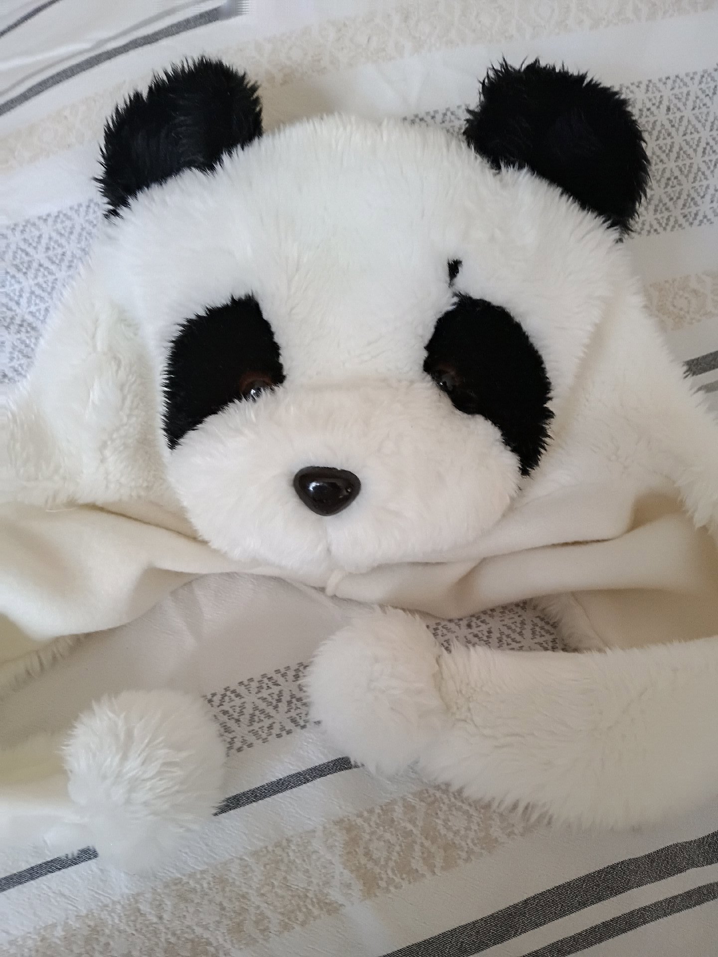 Panda Design Plush Winter Hat One Size, DSL, M, Excellent condition — preloved on SilentSale®