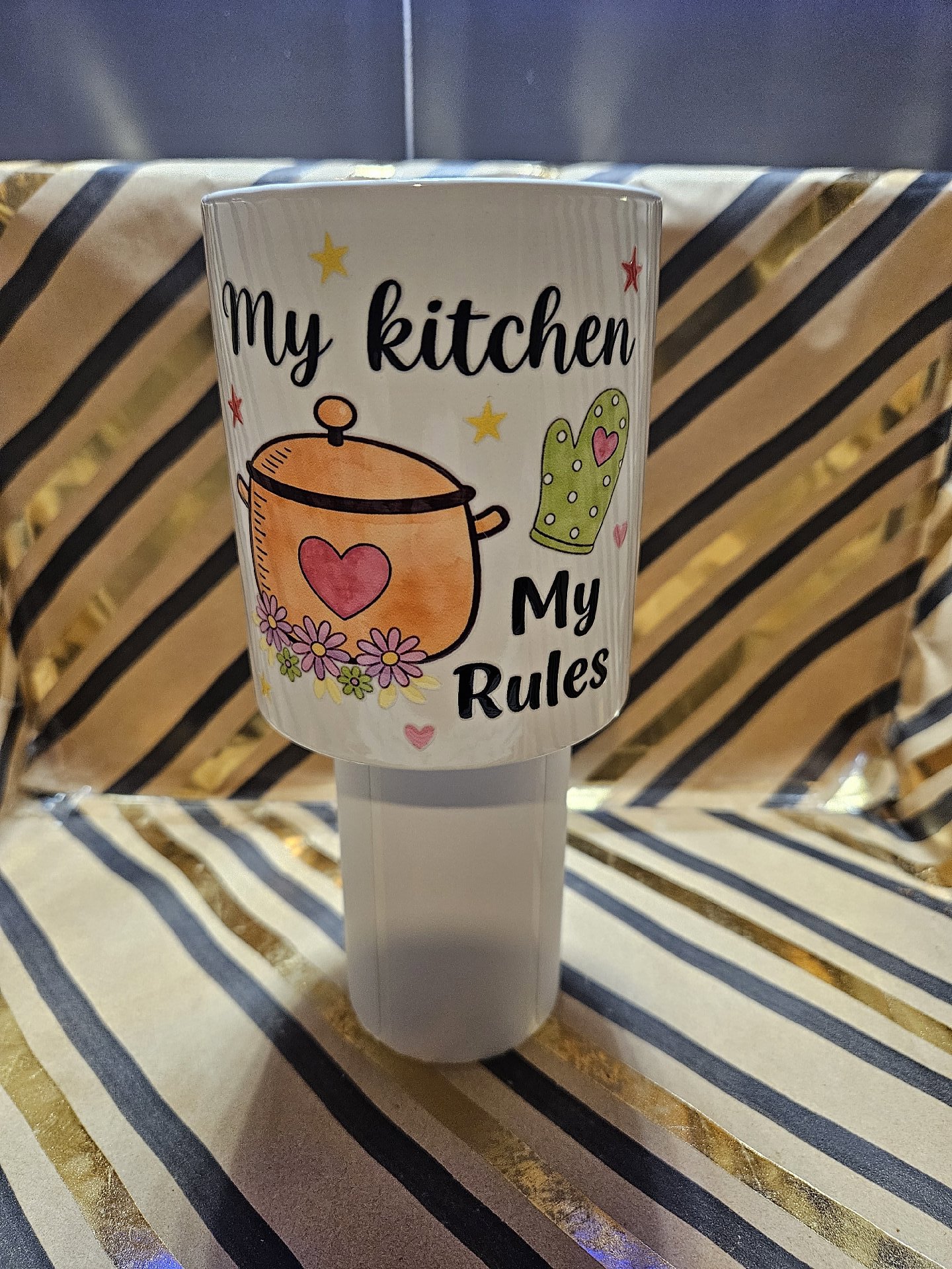 My Kitchen My Rules Ceramic Mug, Unbranded, One Size, New condition — preloved on SilentSale®