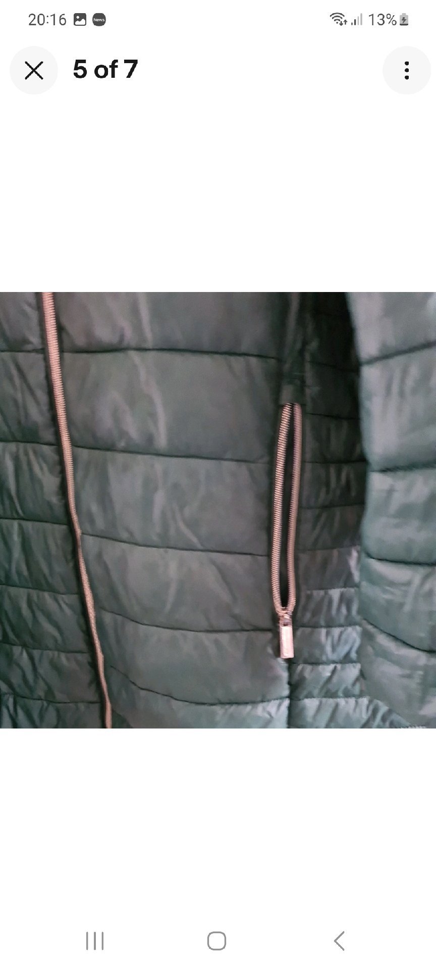 Michael kors green coat 2xl great condition slight mark on arm see pic, Michael Kors, XXXL, Good condition — preloved on SilentSale®