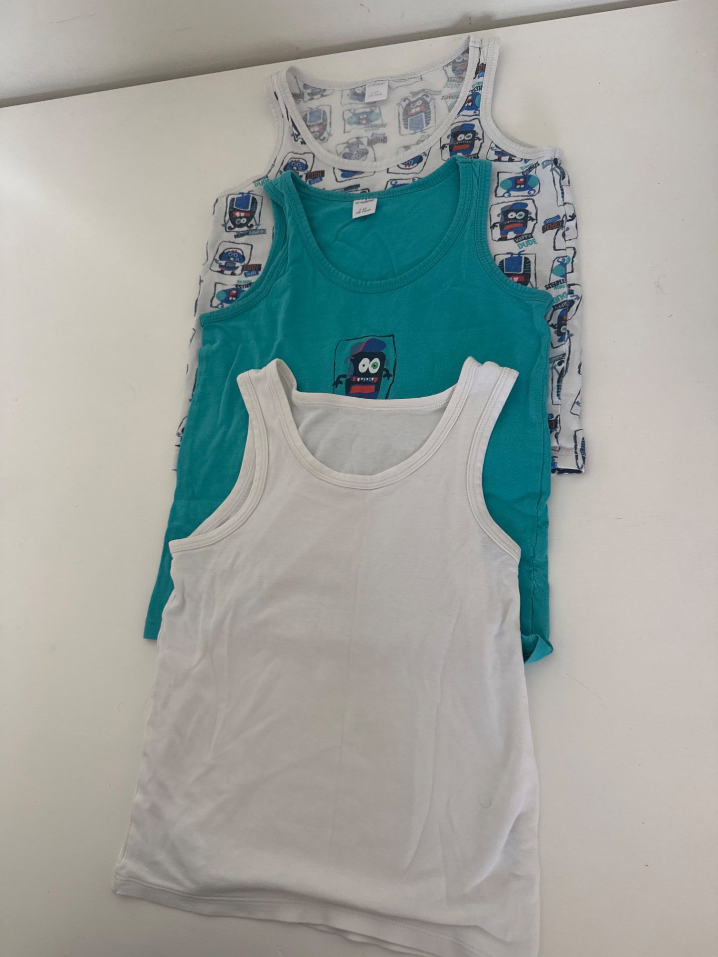 Boys' Vest Tops Set – Size 5-6 Years, LC Waikiki, 5-6 years, Excellent condition — preloved on SilentSale®