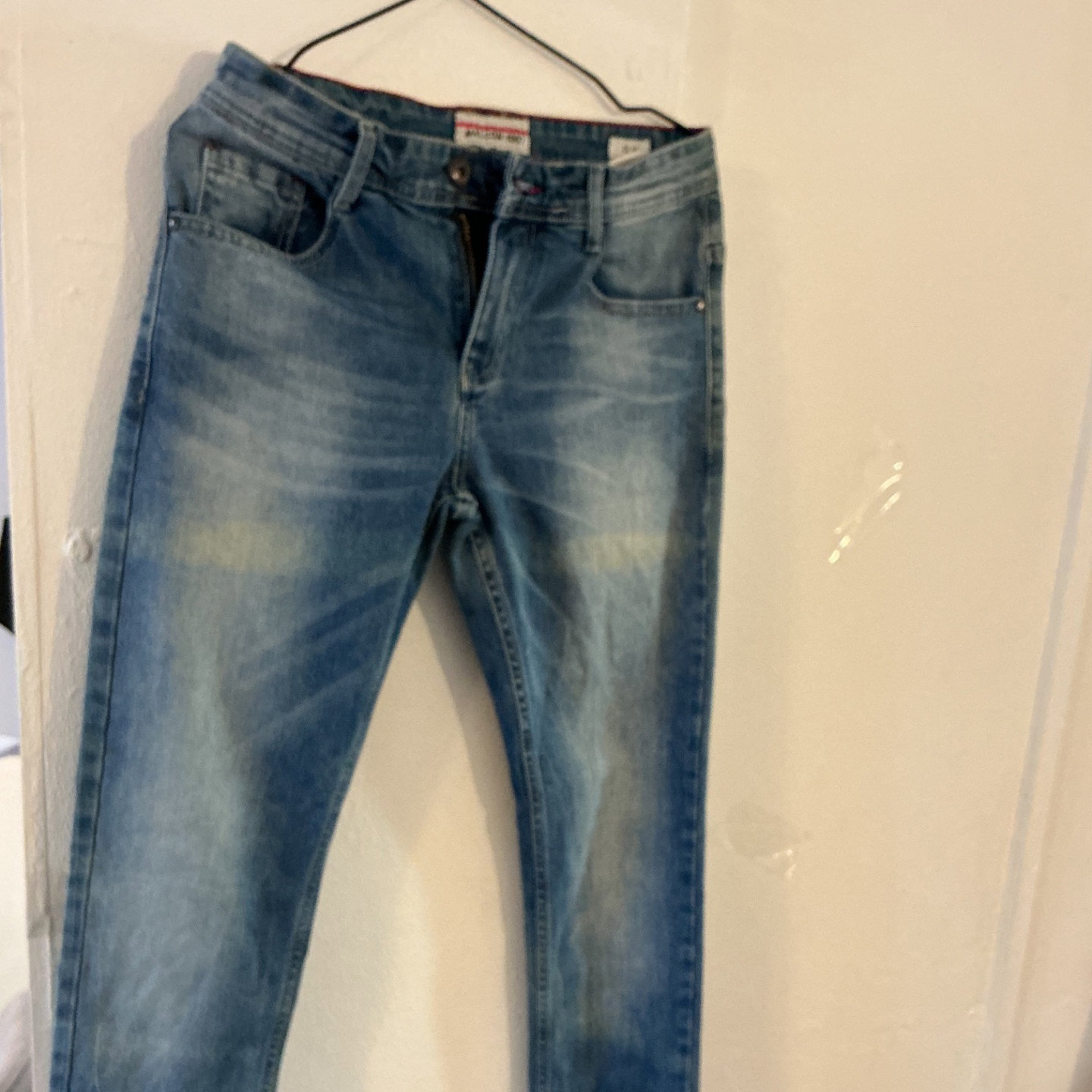 Malcom 1957 Light Blue Skinny Jeans Size S, Malcom 1957, S, New condition — preloved on SilentSale®