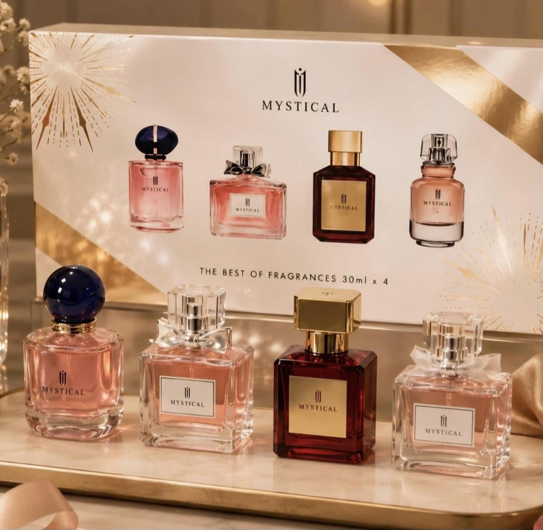 Assorted Luxury Perfume Gift Sets - Various Brands and Fragrances 1set, Mystical, 30ml each, New condition — preloved on SilentSale®