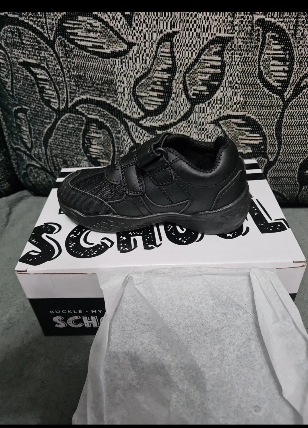 Boys school shoes/trainers , Buckle My Shoe, 12, New condition — preloved on SilentSale®